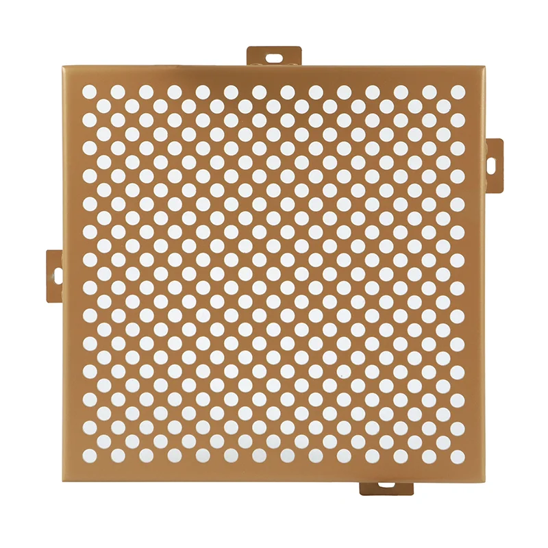 Modern Exterior Perforated Metal 3D Veneer Sheet Curtain Wall Cladding Aluminum Facade Panel