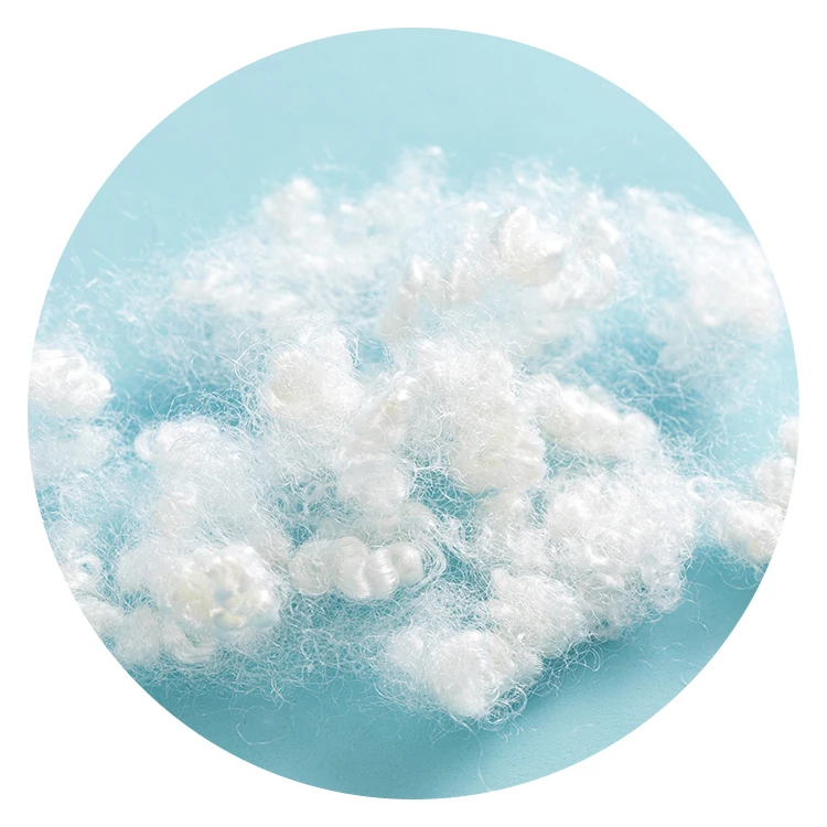 hcs 100% virgin 7dx64mm Hollow Conjugated Polyester Staple  Fiber