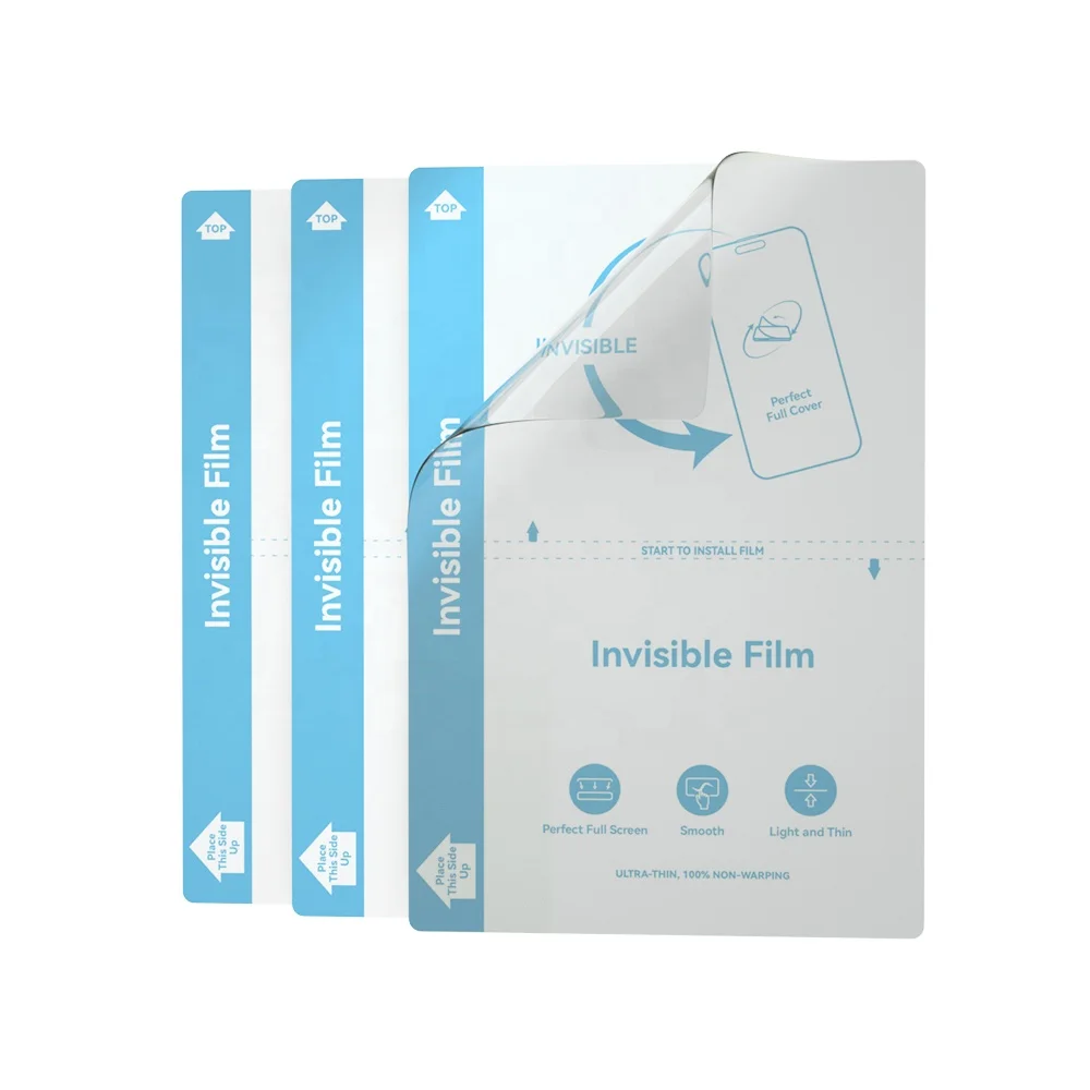 Perfect Full Cover Screen Protector for Cutting Machine Invisible Film Smooth Hydrogel Film