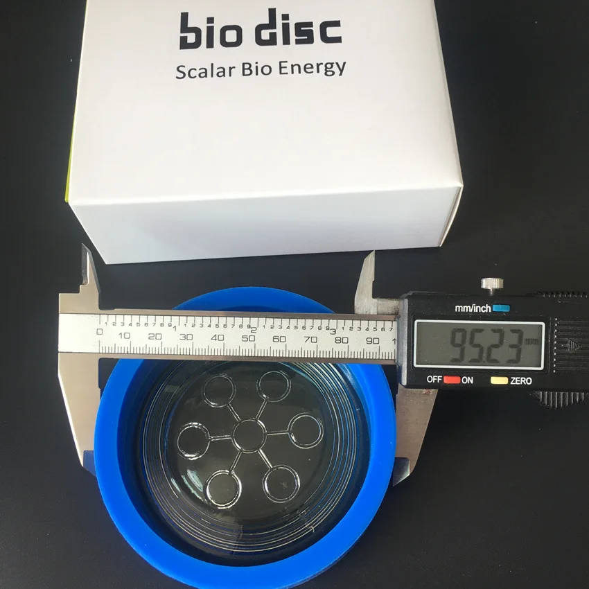 Round Nano Negative Ion Scalar Energy Bio Disc For Water