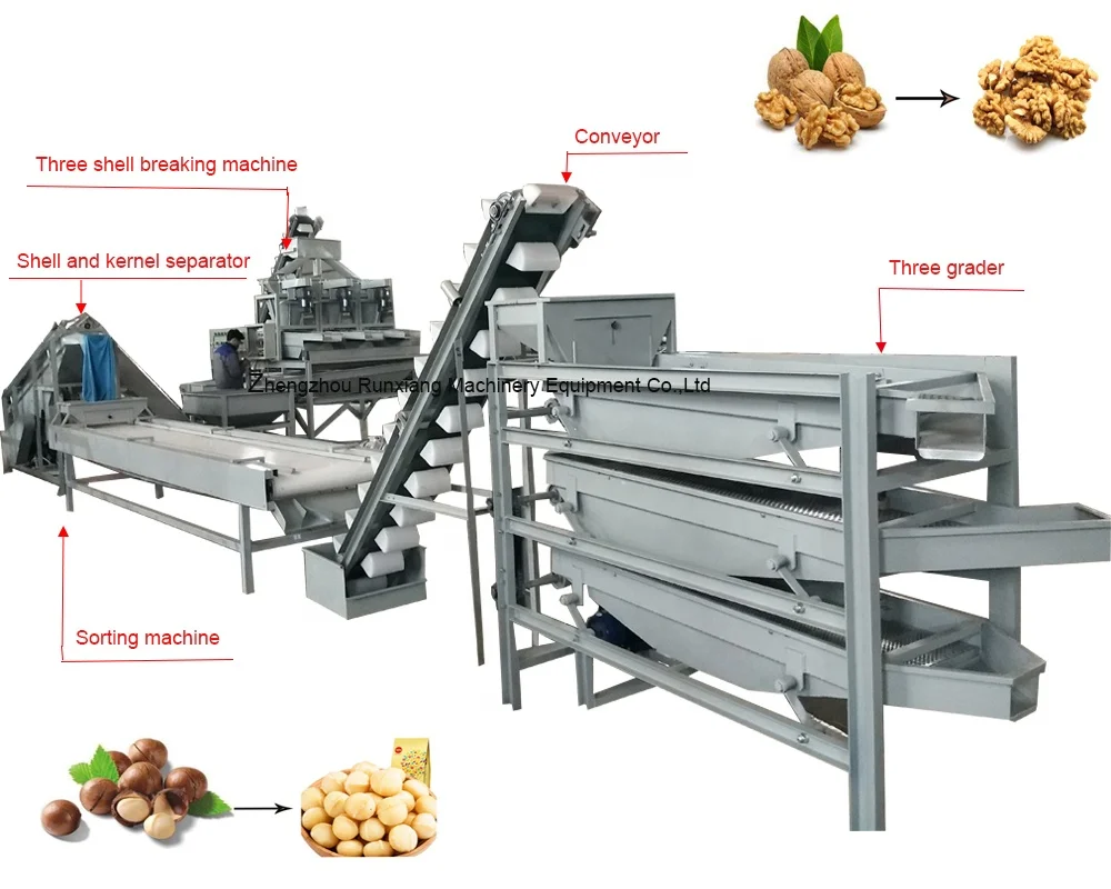 Коммерческая машина для удаления миндаля, машина для удаления орехов и скорлупы, машина для удаления орехов кешью