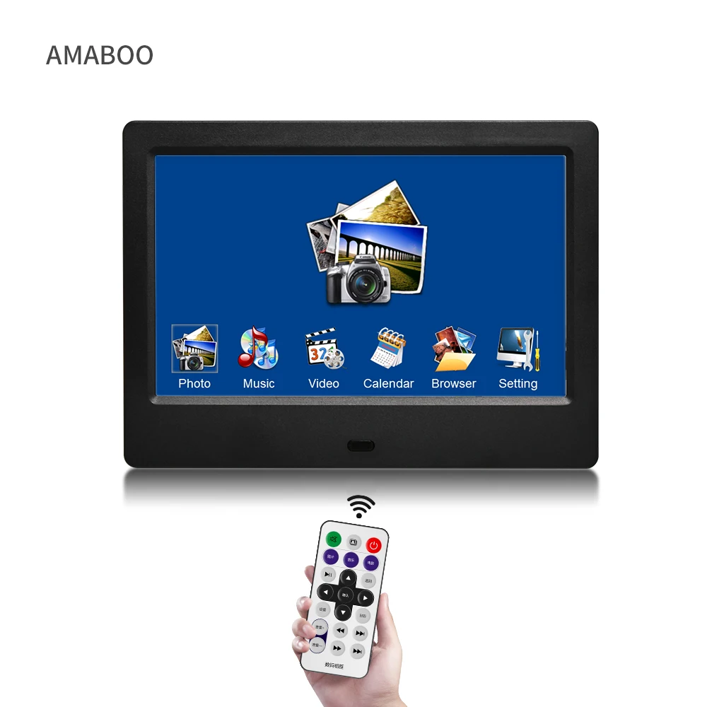 HD display digital photo frame 7 8 9 10 11.6 15.6 inch digital lcd picture frame A Grade Screen Download Free mirror photo frame