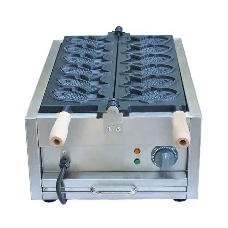 Taikiya Ice Cream Cone Maker Automatic Non-sticky Waffle Taiyaki Maker Machine