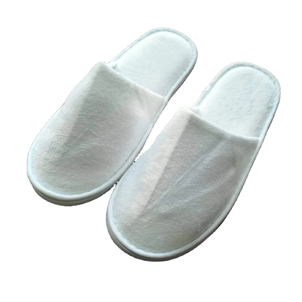Wholesale Thick Guest Room Supplies white  wedding guest slippers