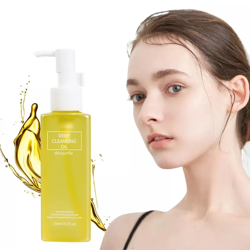 Private Label Natural Makeup Remover Deep Cleansing Oil For All Sensitive Skin Type