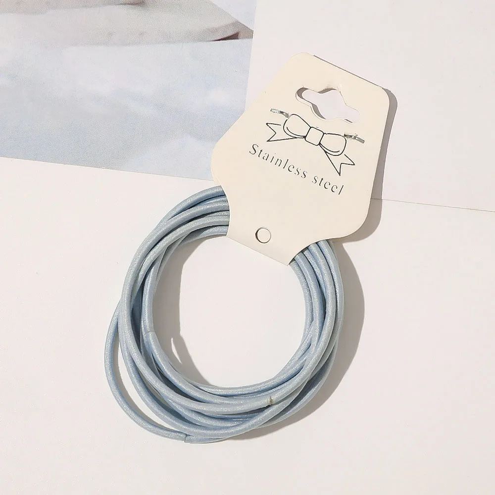 10 pcs Elastic Hair Ties Hair Bands Rubber Band Hair Ring