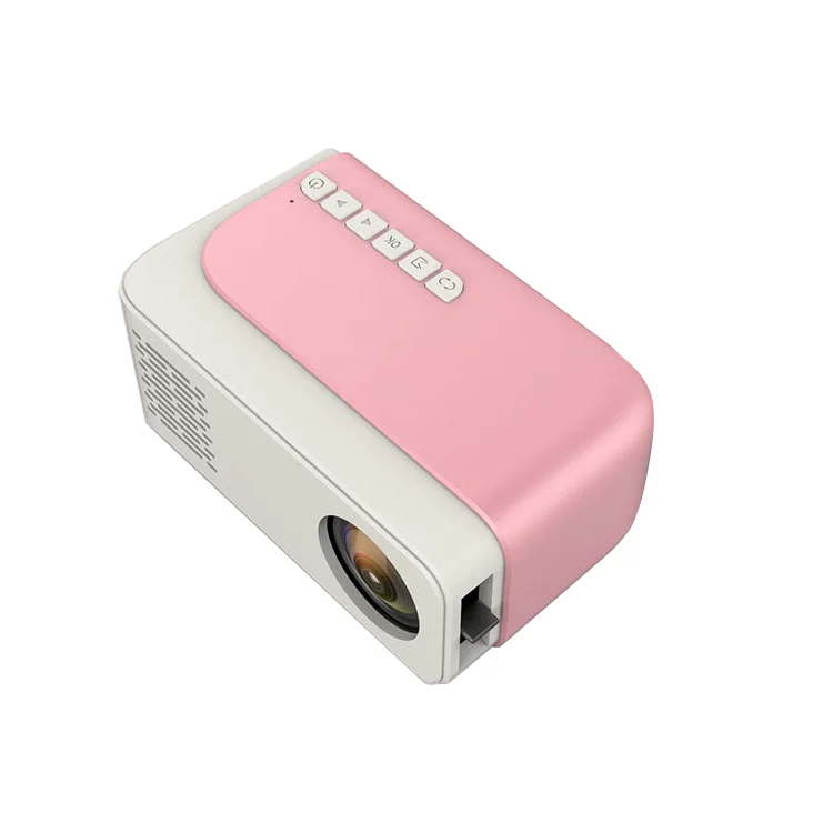 Lianjixing J19c Cheap Mini Beamer Best for Home Entertainment Digital Projector LCD LED Technology LED Lamp 50ANSI Lumens 1-year