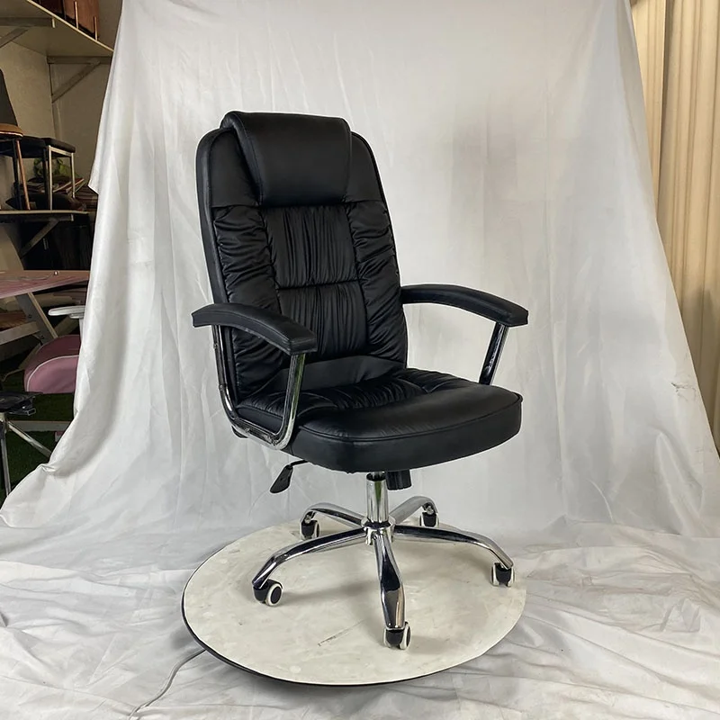 Cheap High Back Armrest Luxury Swivel Boss Black PU Leather Computer Chairs Executive Ergonomic Office Chair