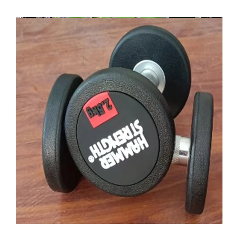 35lbs High-Performance Fitness Dumbbells with Hex Rubber Design Reliable Weights Dumbbells for Home and Gym Use