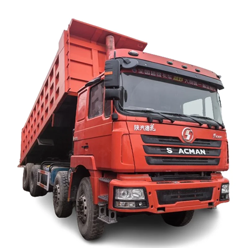 Shacman F3000 Delong 8x4 12-Wheel 40-50 tons 380hp LHD/RHD manual Used tipper truck Fast shipping