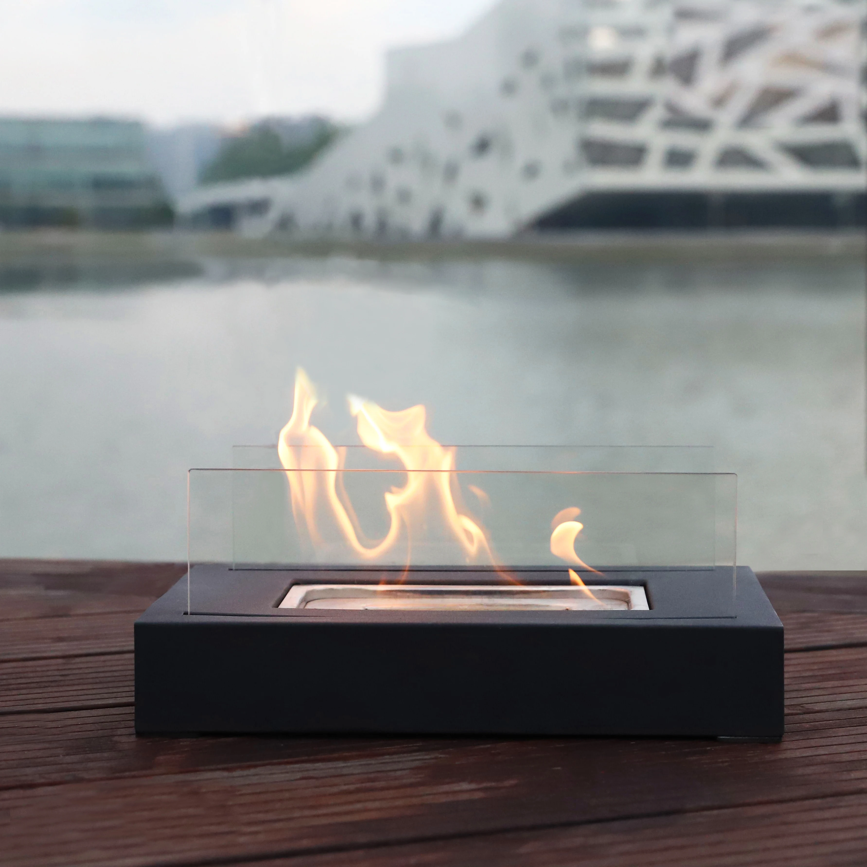 TT-28 mini kamin fire table fire place outdoor indoor bio ethanol garden fireplace