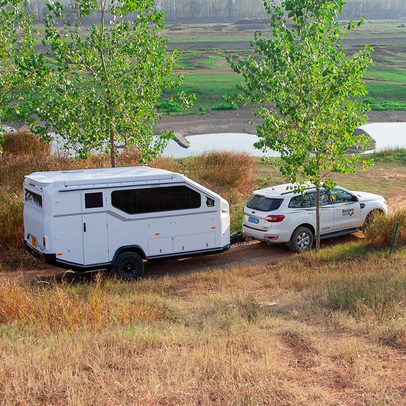 Best Brand Supplier Reliability Lightweight Caravan Camper Off Road Camping Carr 4X4 RVs With Shower and Toilet