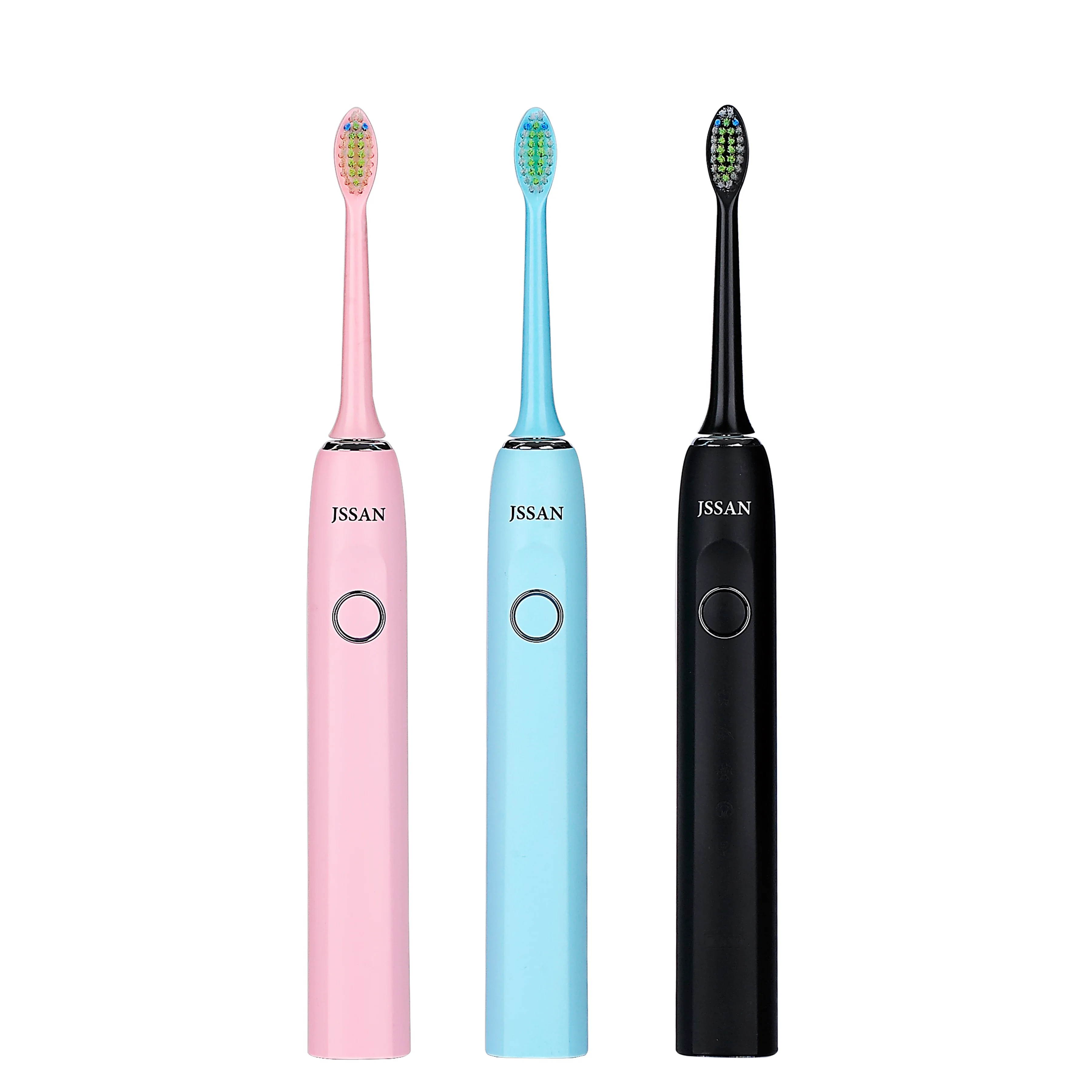 Ultra Whitening teeth 38,000 VPM Motor & Wireless Charging 5 Modes Pressure Sensor Electric Toothbrushes with Smart Timers