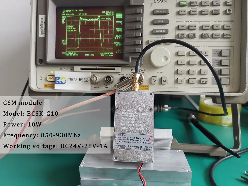 The 900MHZ RF power amplifier module can increase the interference distance of drones by 3000 meters