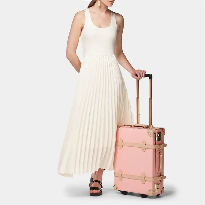 Best Retro Vintage Trolley Luggage Set for Bridal Collection Spinner Caster for Wedding & Honeymoon