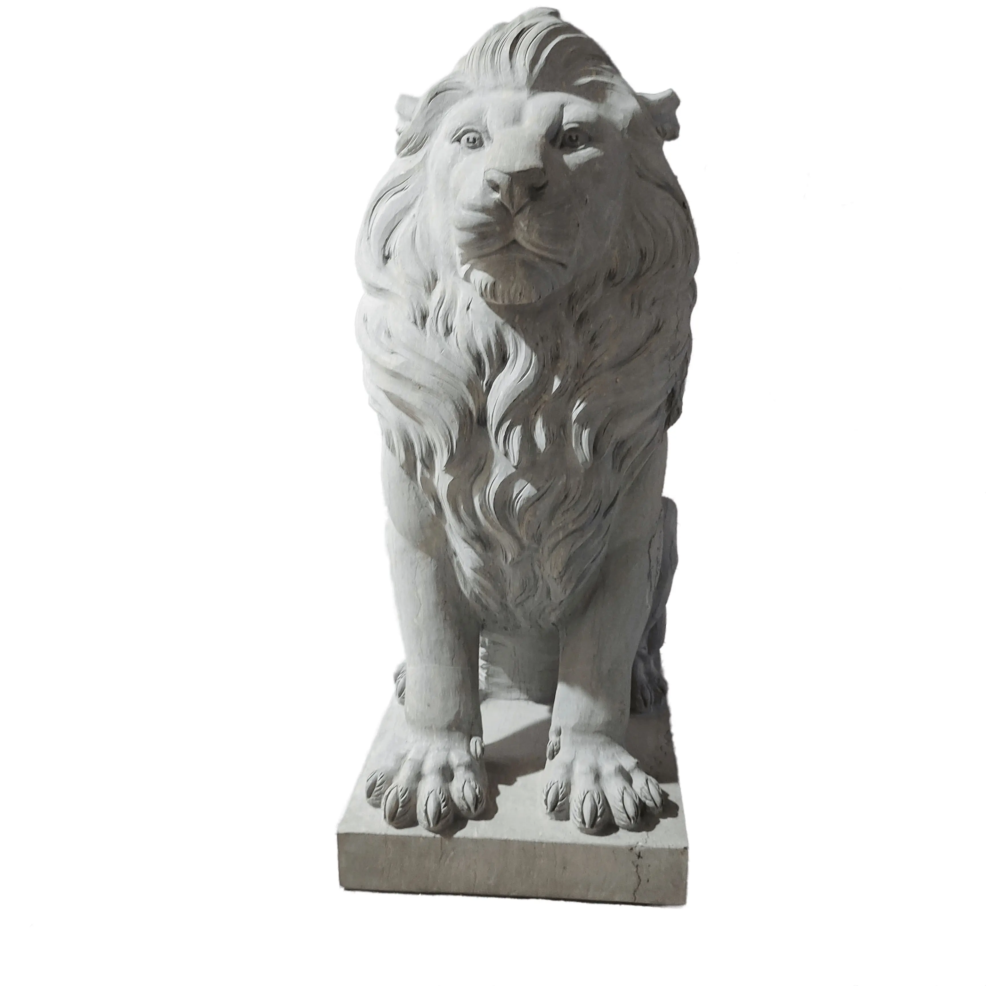 Garden Ornaments Molds Statue Stone Carvings Art Sculptures Moulds Cement Statues Lion Statue Mold Animal Decoration Moulds