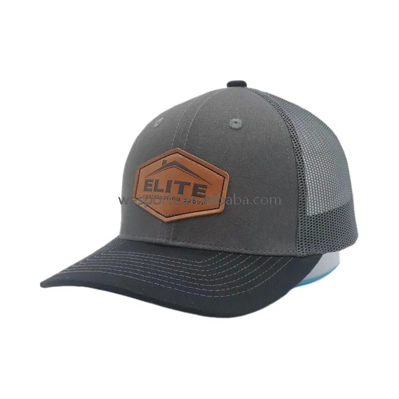 На заказ унисекс вышивка логотип 6 панелей Gorras Snapback уличная спортивная рыбалка серая 112 Richardson Кепка для Дальнобойщика