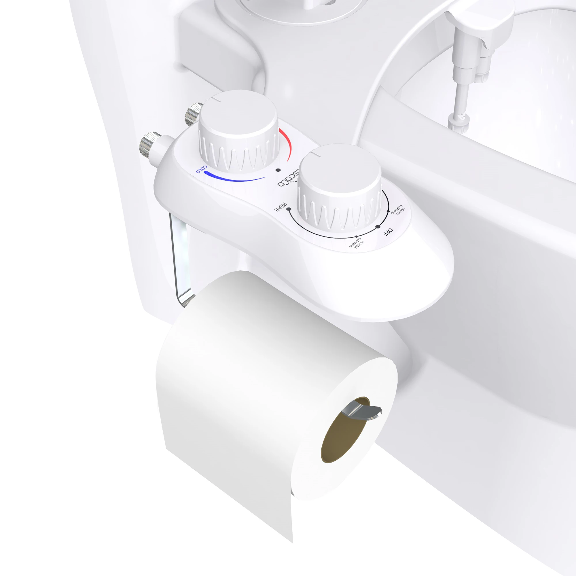 Hot water non electrical combined toilet and bidet from Bidet Manufacturer non electric bidet toilet attachment