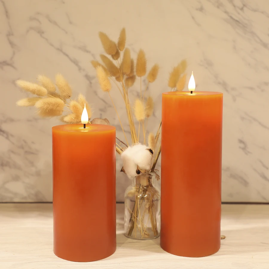 Fireless Eternal Candle  Chinese Factory High-quality 58 degree Fully Refined paraffin Wax professional candle led  moving flame