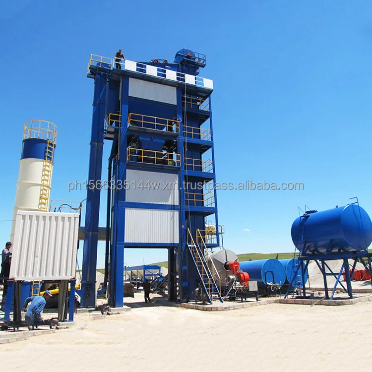 Road Machinery 120tph Construction Asphalt Mixing Plant Equipment for Sale