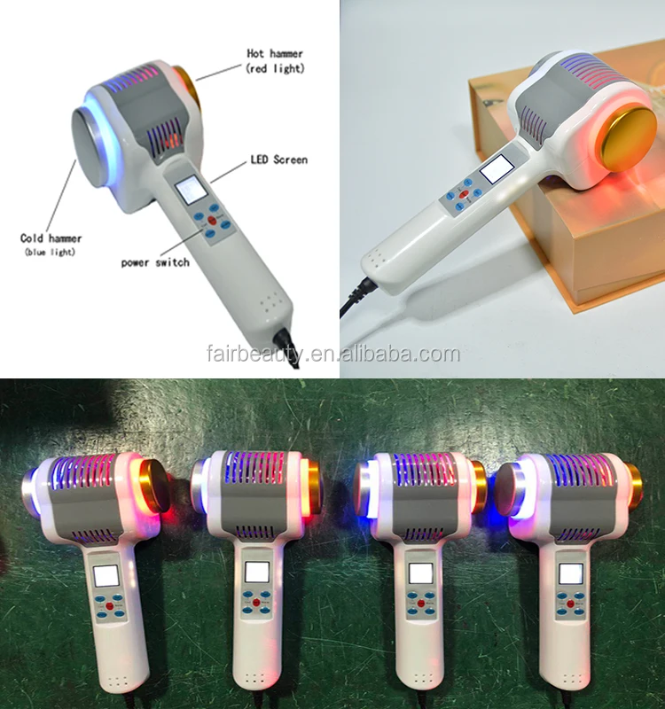 2022 Home Use Cool Lifting Skin Care Device Machine Hot And Cold Facial skin rejuvenation solution tightening Massager