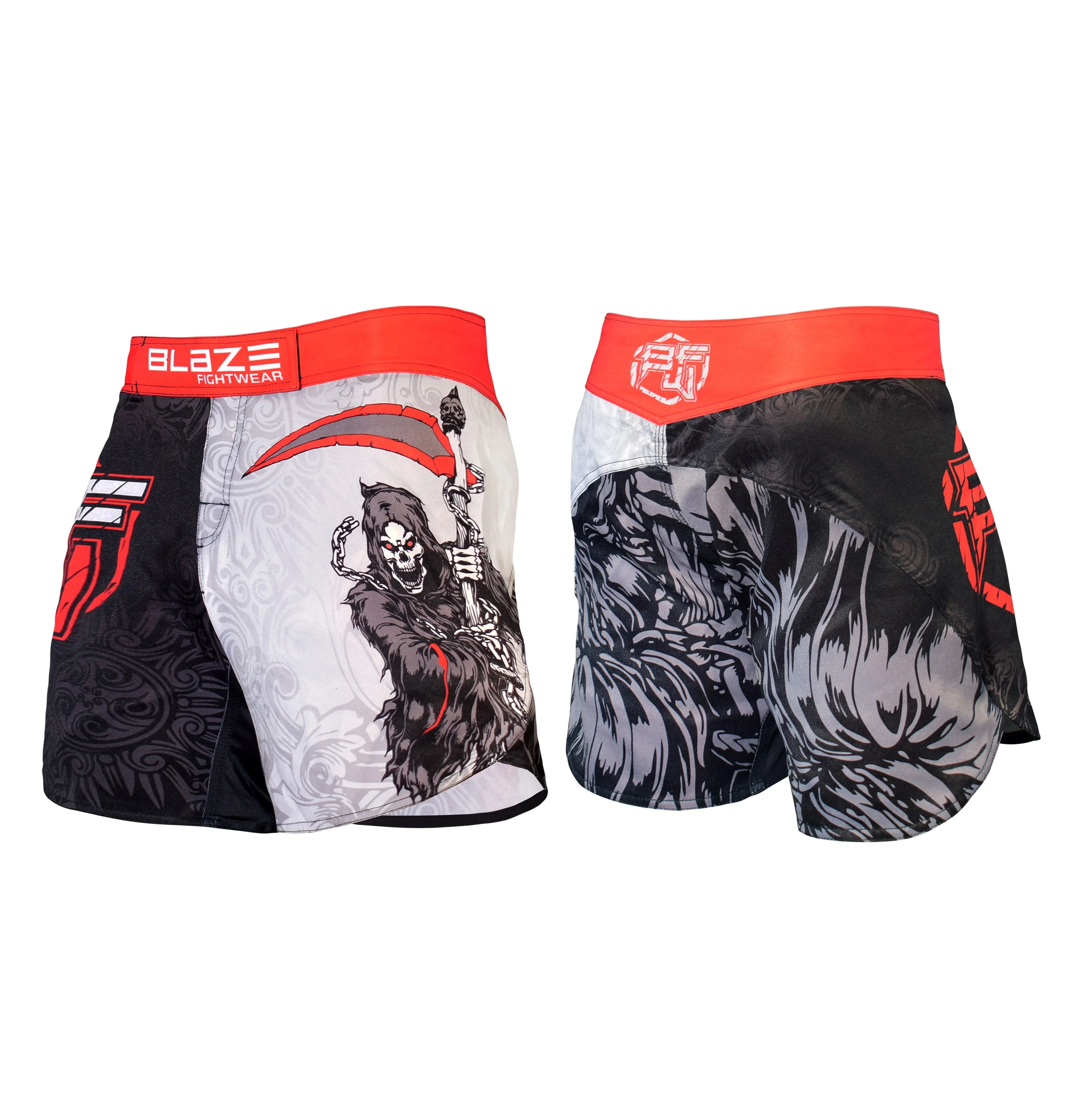 wholesale OEM custom MMA Shorts Training Fight shorts stretch fabric shorts