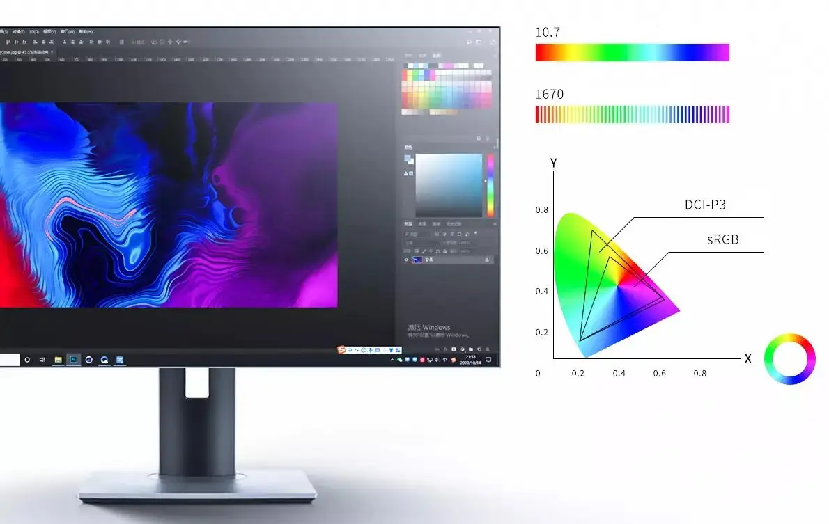 38 дюймовый UHD Ul-tra Бескаркасный игровой монитор с бесплатной синхронизацией светодиодный/ЖК-дисплей суперширокие мониторы