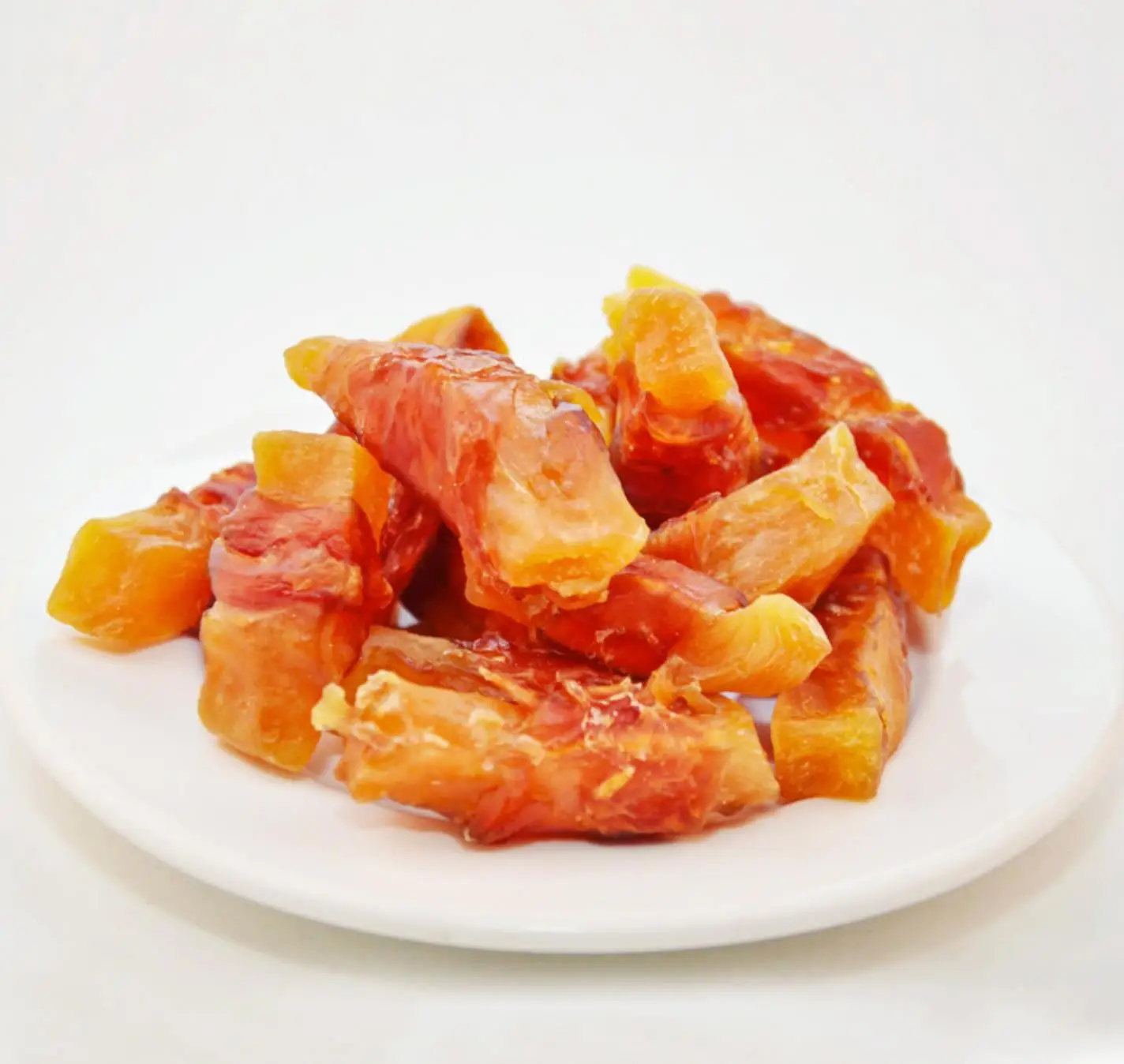 Oem/ODM Jerky Twists Chewy Skinless Bites Pet training chicken/duck/beef/lamb roll sweet potato strip molar deodorant dog snack