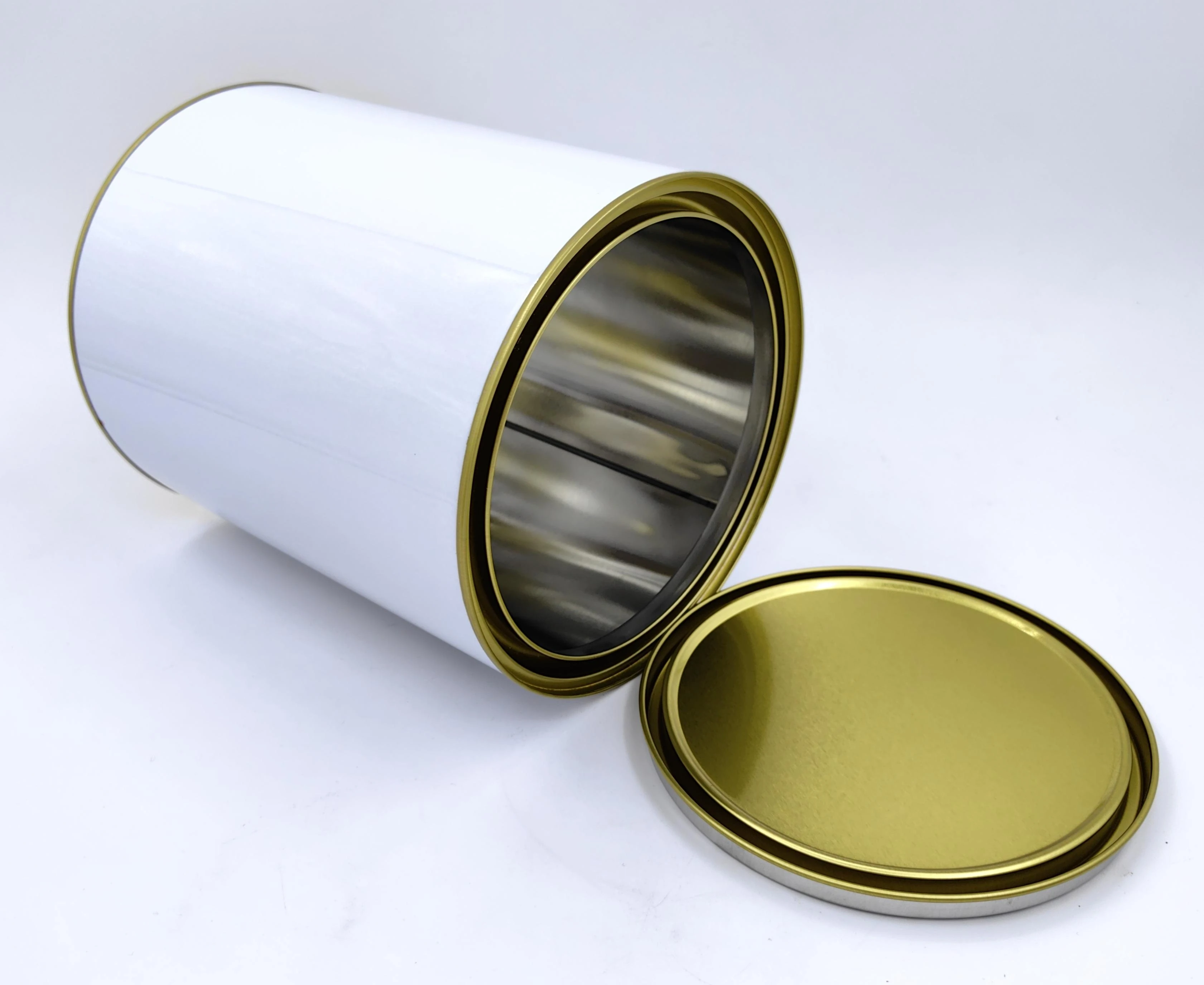 4L round Empty Metal Paint Can Gallon Tin Container with Lever Lid Wholesale Product Genre