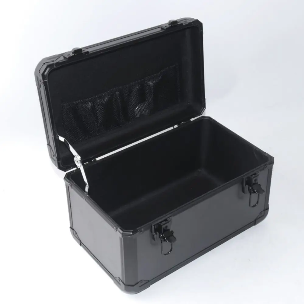 Portable Aluminum Tool Case Box Safety Equipment Aluminum Toolbox Instrument Box case Storage Suitcase Case With DIY Foam