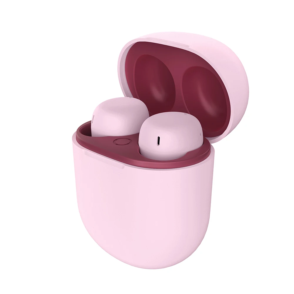 BTW69 Hot Selling fashion design cute small ipx5 waterproof colorful Fast Charging Type C mini Touch Control TWS Jieli earphone