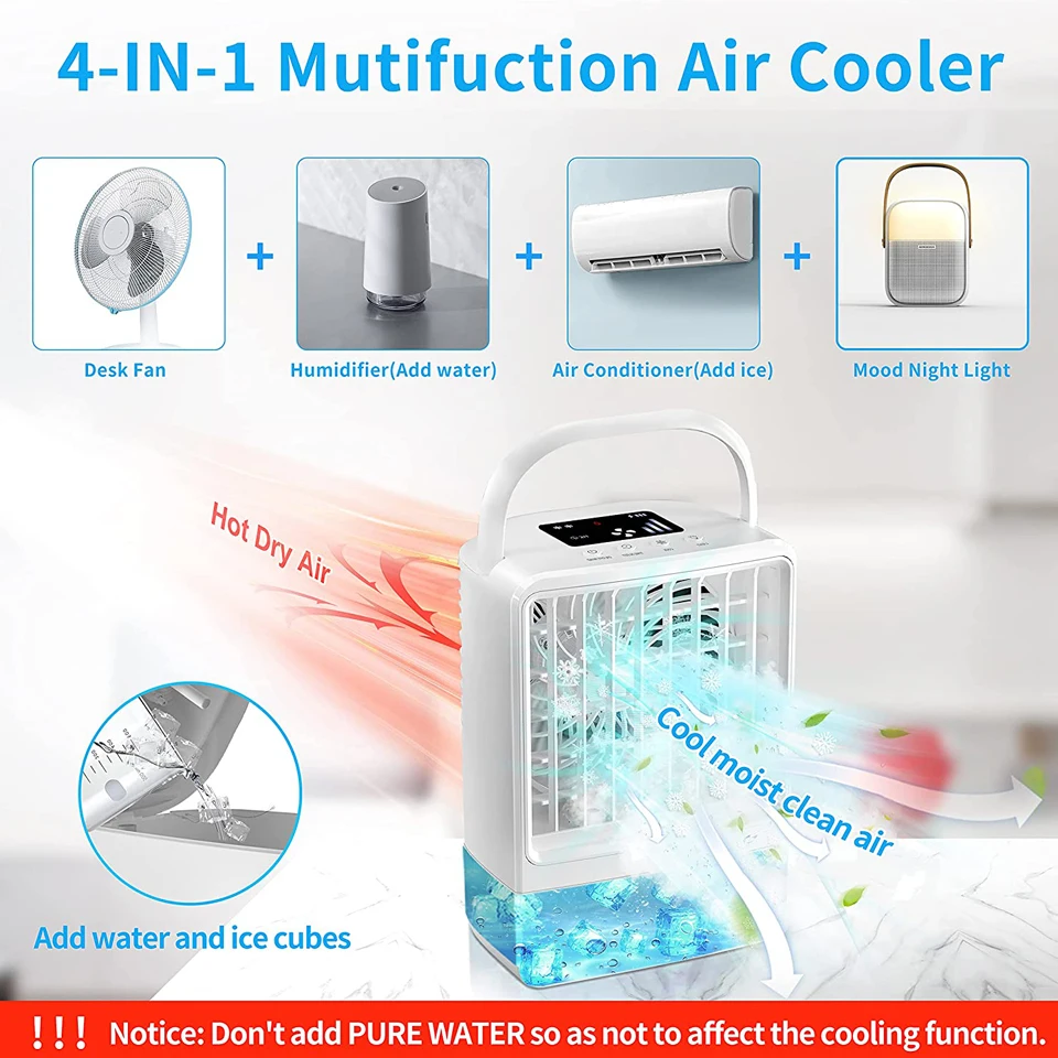 New Air Cooler Arctic Personal Space Cooler Quick Usb Portable Air Conditioner
