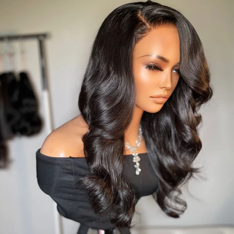 13x5 Human Hair Film Hd Lace Front Wigs for Black Women 28 30 Body Wave Raw Vietnamese Hair Virgin Hair Hd Full Lace Frontal Wig