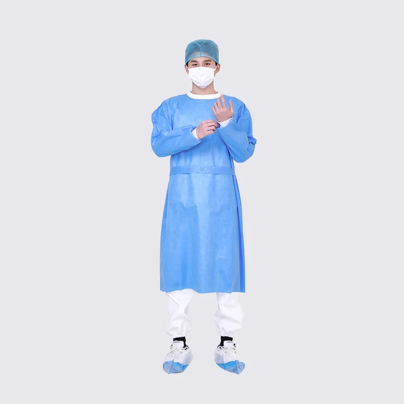 
Rhycom Level 4 Disposable Sterile Surgical Gown SSMMS+Micro Non Woven With CE EN13795 