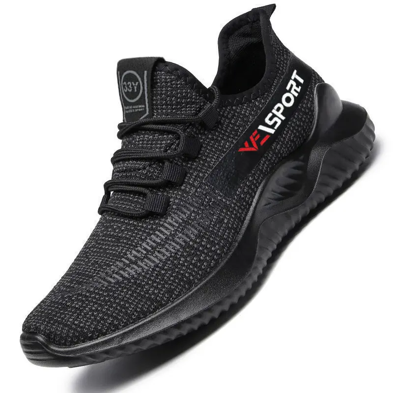 Fashion Casual Rubber Shoes Unisex Platform Custom Mesh Shoes For Men