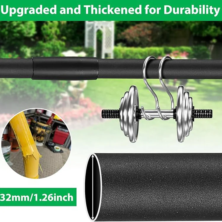 JH-Mech Professional Rustproof Ensure smoother Lawn Care Process Powder Coated Steel Adjustable Leveling Rake Soil
