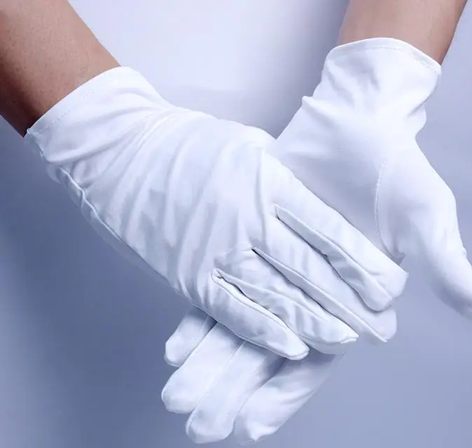 High Quality Microfiber Watch Jewel Gloves Elastic Dustproof Reusable Anti-Static Anti-Impact Touch Screens Free Cotton Sample