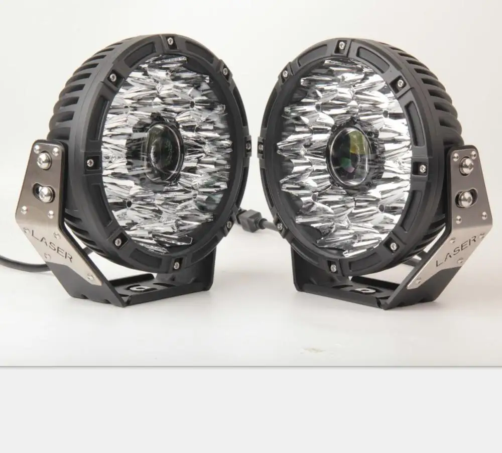 7 дюймов светодиодные фары оптовая продажа с фабрики, цена высокая мощность 7 'светодиодная Лазерная противотуманная фара дальнего света фар 7 дюймов светодиодная передняя фара для Harleys/Jeep