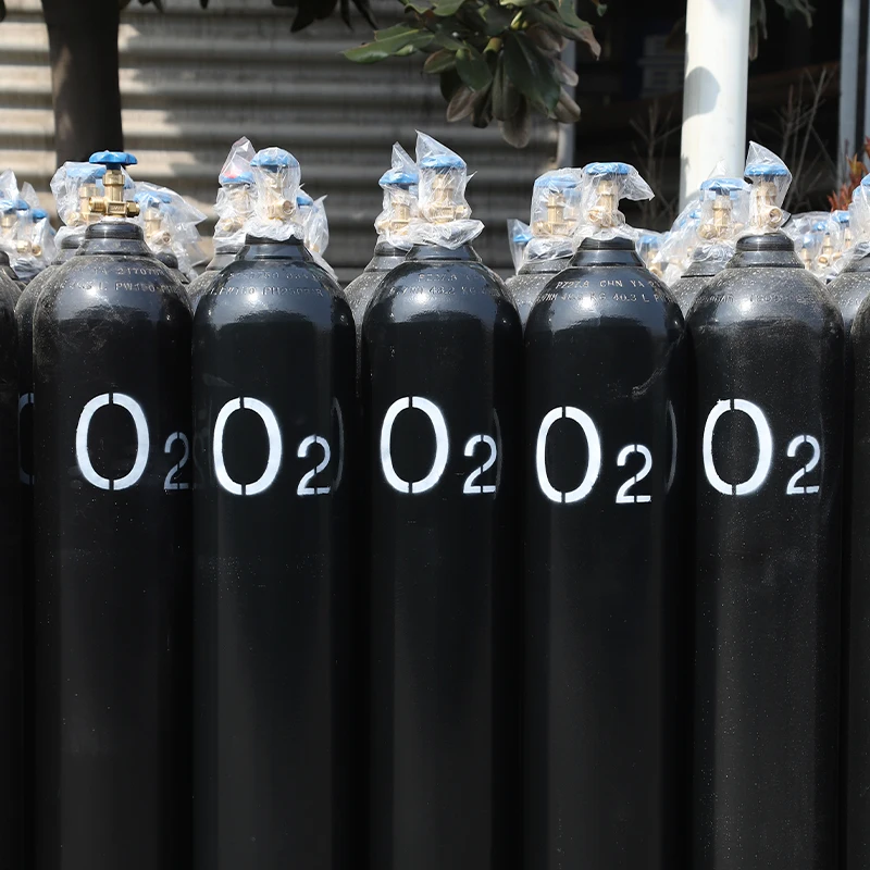 Professional Empty 50Liter Medical Oxygen Cylinders For Oxygen Gas Filling