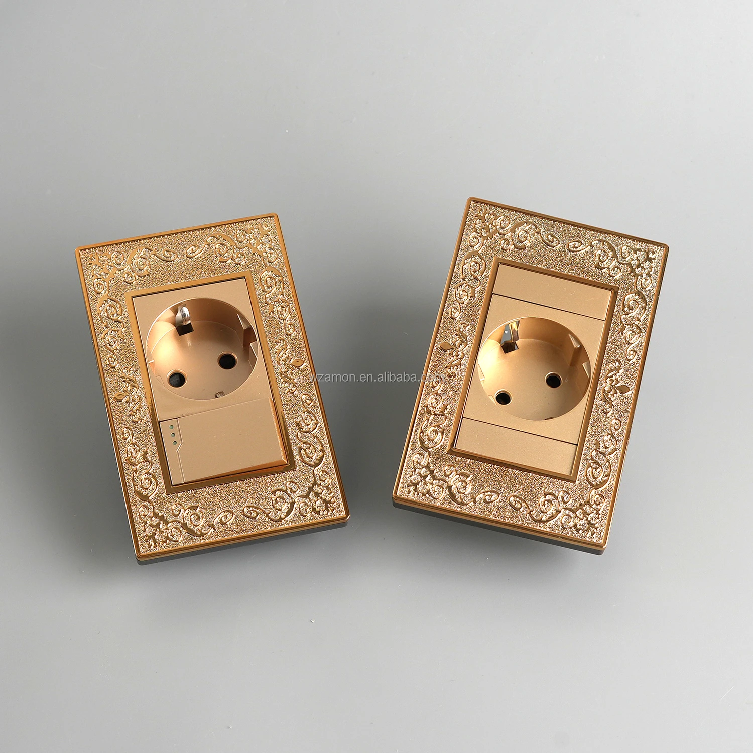 British Standard Modern Customize Light Electric Button Power Sockets And Switches