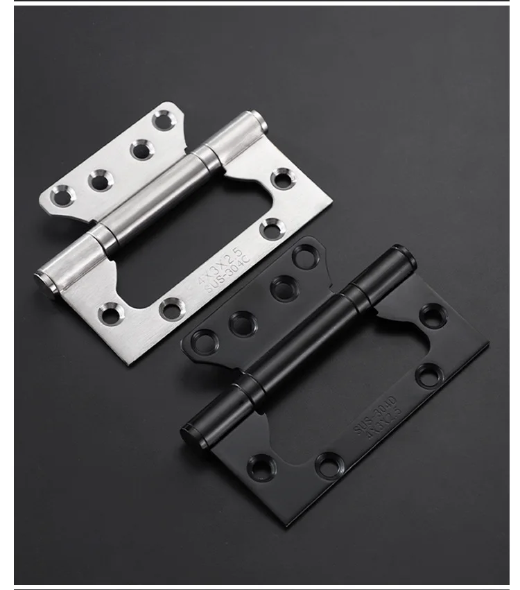 High Quality  Furniture Hardware Accessory 4 Inch Butterfly Hinges Stainless Steel  Door Hinge