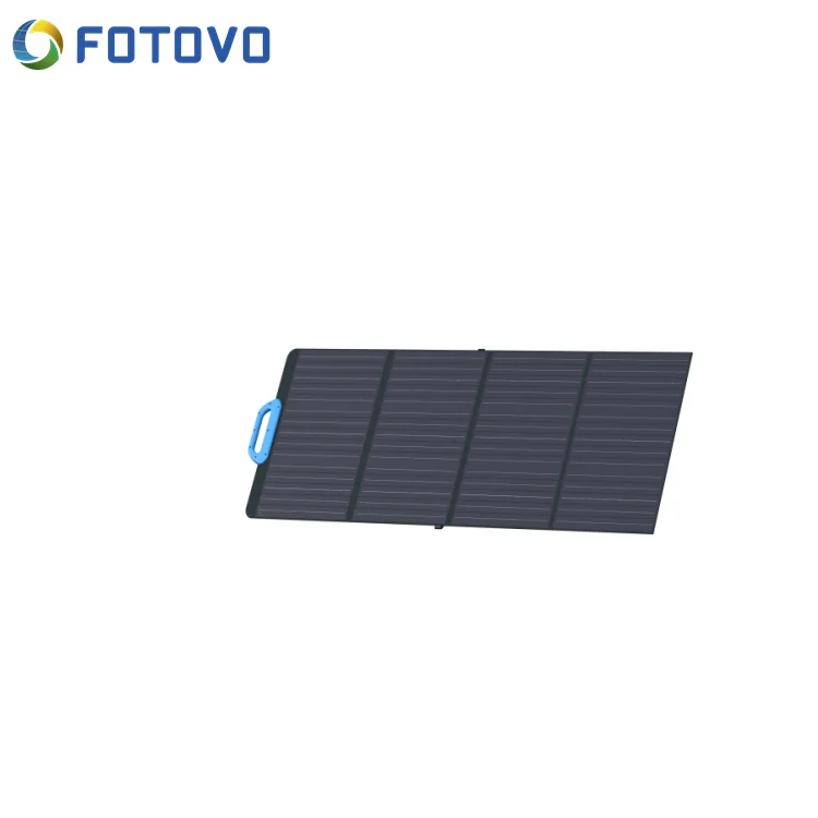 FOTOVO Made in china ETFE 120w portable solar panel outdoor foldable solar panel