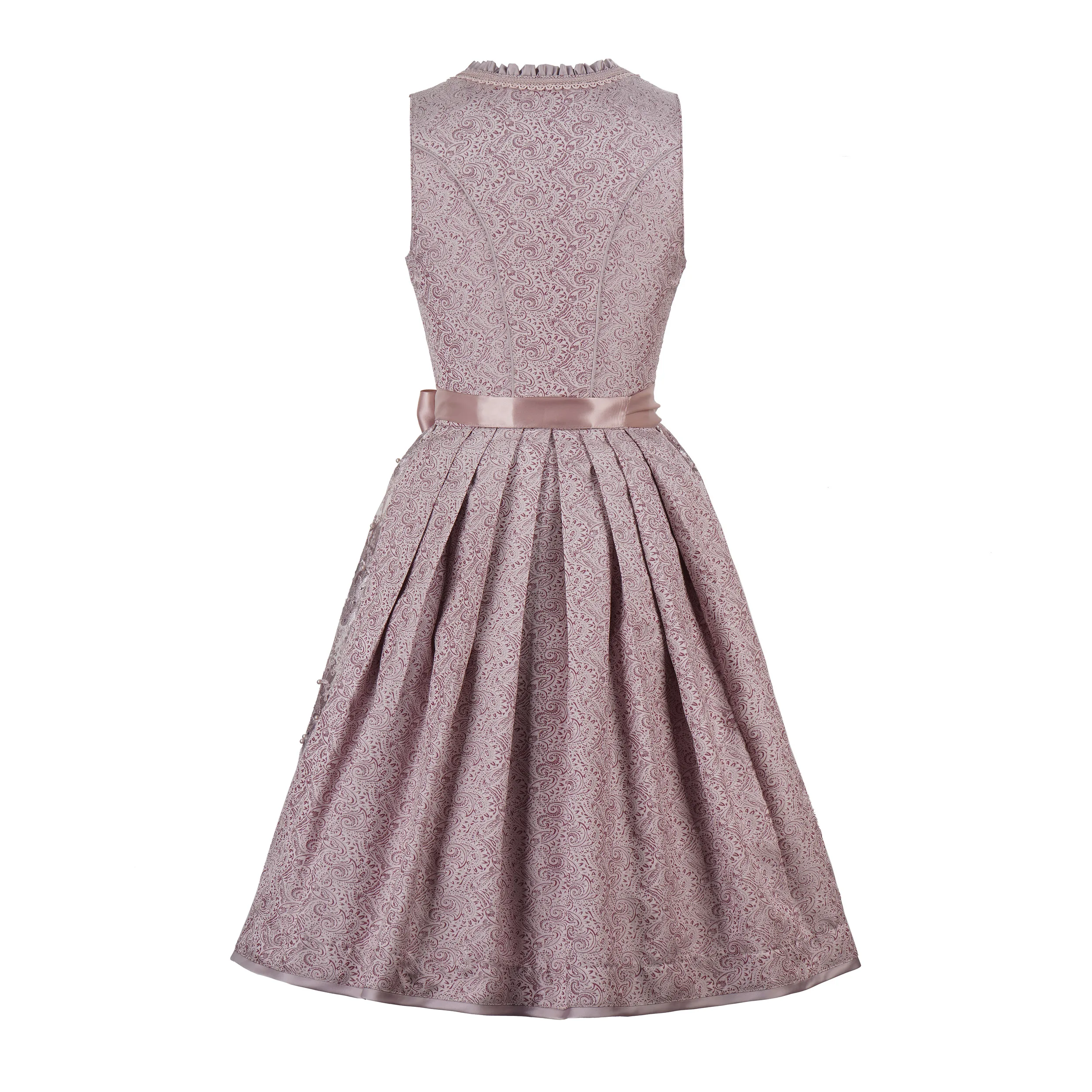 Bavarian Traditional Popular retro Lace Zipper Pattern Dirndls 60cm Size 30-52 European Dress Germen Oktoberfest Maxi Dress