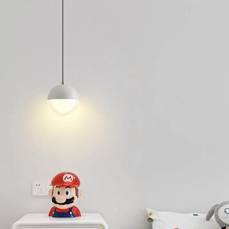 ZYL Modern Bedside Pendant Light Adjustable Height Acrylic Metal Decorative Switch for Home and Hotel Room Lighting Fixtures