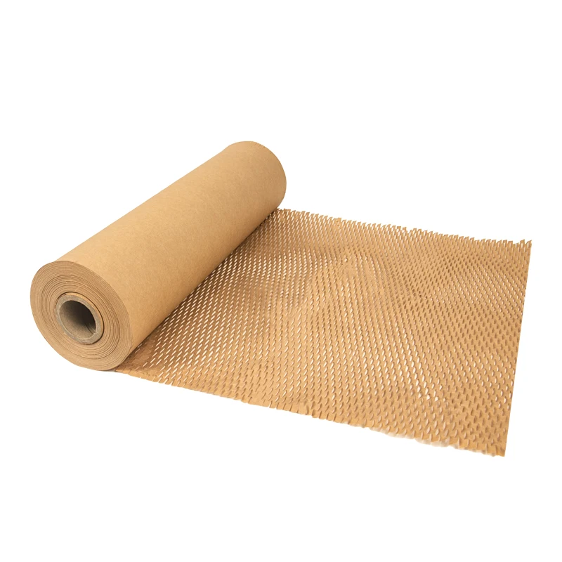 Biodegradable kraft packaging honeycomb wrapping paper roll paper & paperboards