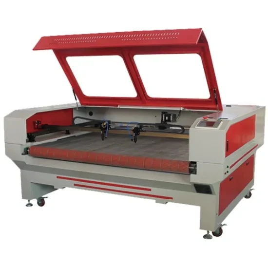 
High Efficiency 2 Heads Textile Cloth Pattern Fabric Autofeeding CNC Laser Cutting Machine 