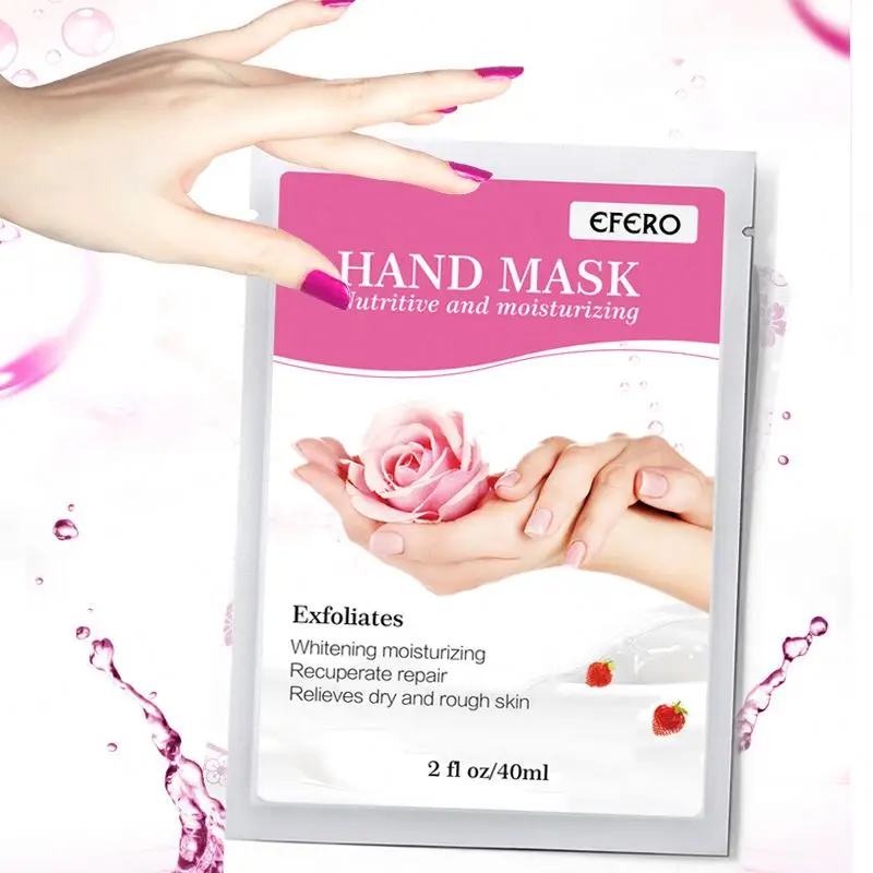 EFERO SPA отшелушивающая отбеливающая маска для рук увлажняющая перчатка