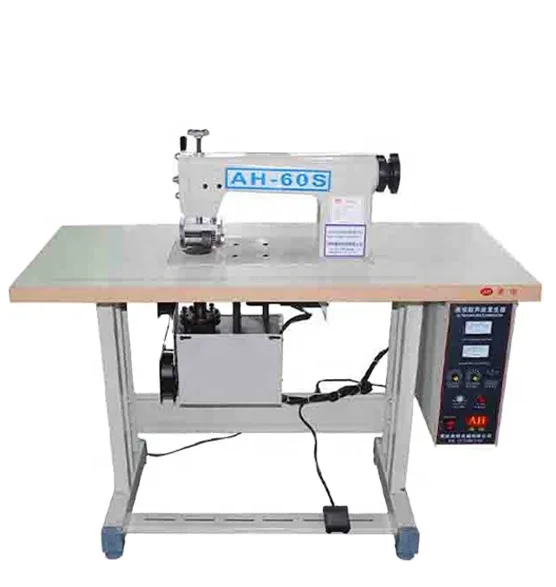 AH-60  China Good Quality Non Woven Fabric Bag Sealing Production Table Cloth 20KHZ ultrasonic sewing machine