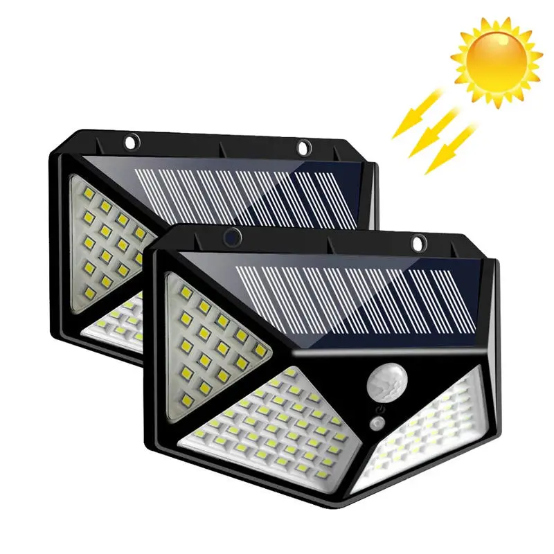 Wholesale custom waterproof solar wall light with motion sensor,222LEDs solar led wall light with sensors