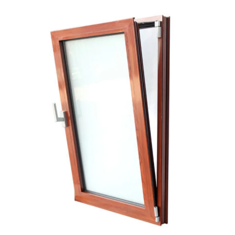 Horizontal air-proof white glass low-e glass double glazed sale rustproof inner opening aluminum windows doubles hung windows